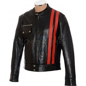 DRIVER San Francisco Soft Black Leather Jacket